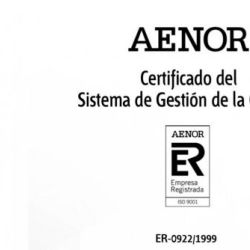 Nueva certificación de Calidad para nuestro laboratorio ubicado en Lleida Nueva certificación de Calidad para nuestro laboratorio ubicado en Lleida