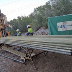 Geoplanning consigue alcanzar los 768 metros de profundidad Geoplanning consigue alcanzar los 768 metros de profundidad